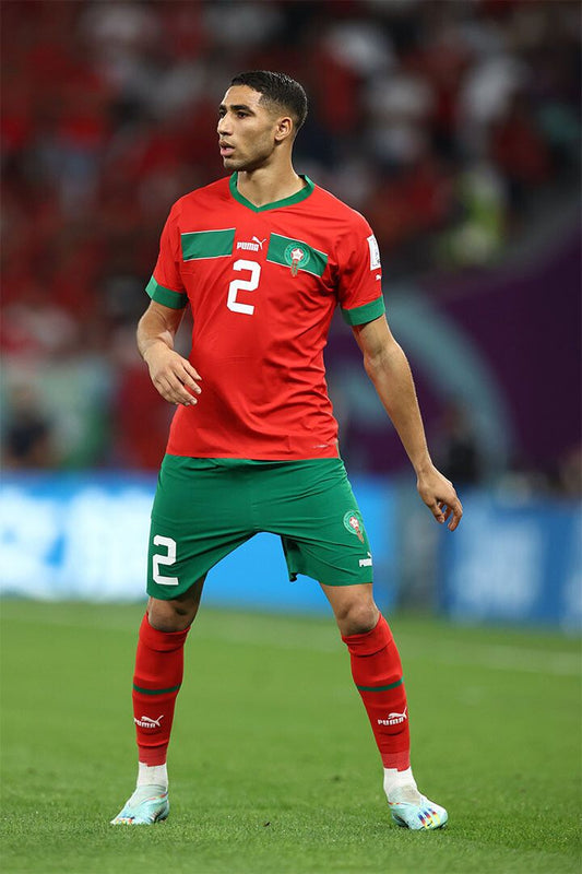 Achraf Hakimi Morocco National Team World Cup Fans Jigsaw Puzzle
