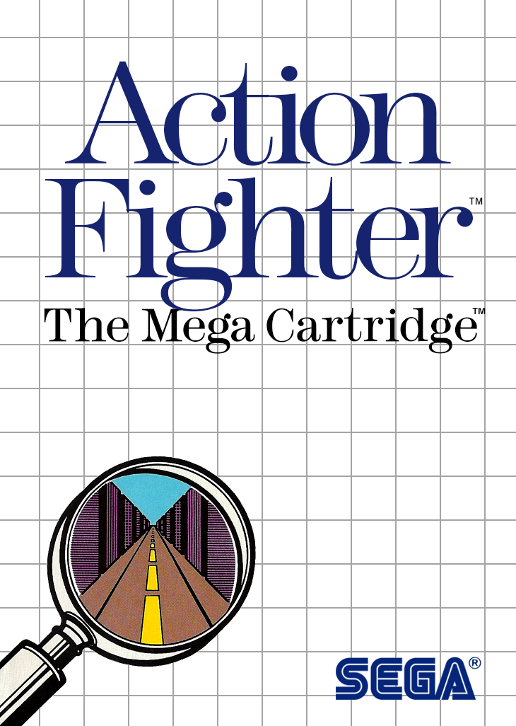 Action Fighter Sega Master System Keychain