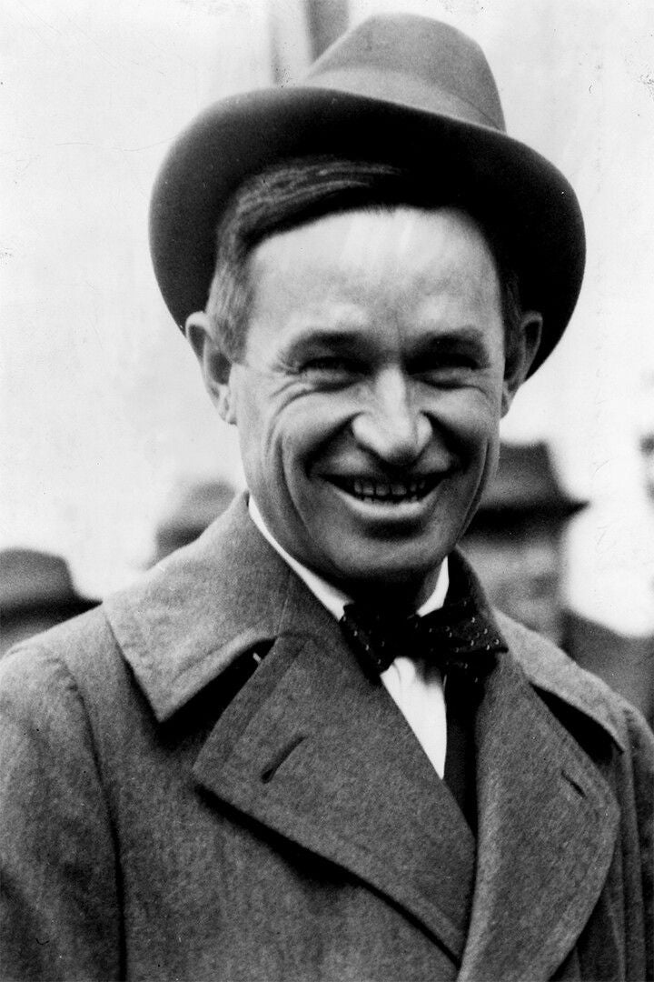 Actor And Humorist Will Rogers Print Painting Magnet