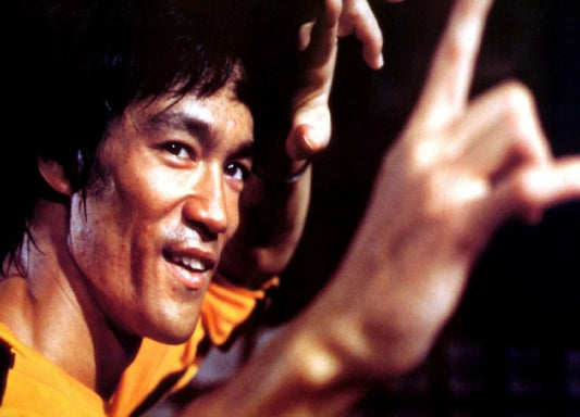 Actor Bruce Lee Classic Retro Publicity Picture Keychain