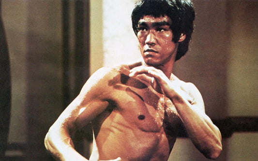 Actor Bruce Lee Classic Retro Vintage Publicity Picture Keychain