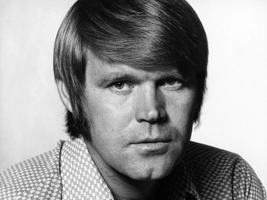 Actor & Country Music Star Glen Campbell Picture Keychain Print