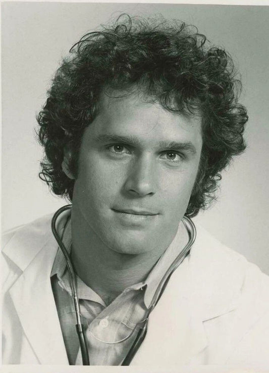 Actor Gregory Harrison In Trapper John Md Publicity Picture Keychain Print