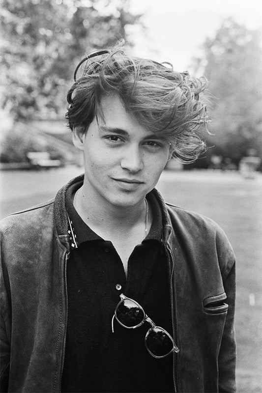 Actor Johnny Depp Music Star Young Actress Jigsaw Puzzle