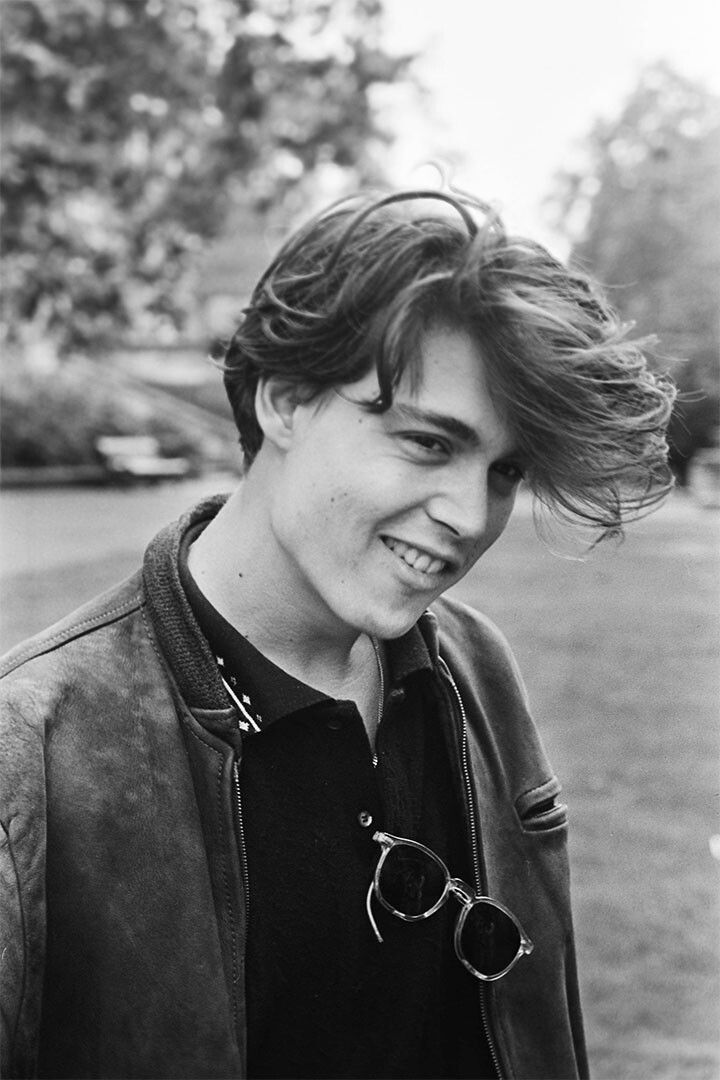 Actor Johnny Depp Music Star Young Print Jigsaw Puzzle