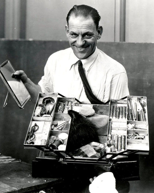 Actor Lon Chaney Phantom Of The Opera With & Without Make Up (2) Magnets