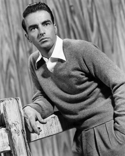 Actor Montgomery Clift Glossy Keychain Hollywood Keychain Movie Celebrity Print