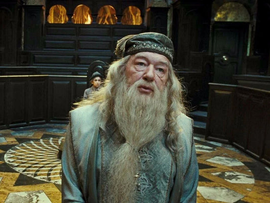 Actor Michael Gambon As Dumbledore Picture Magnet Magnet Print
