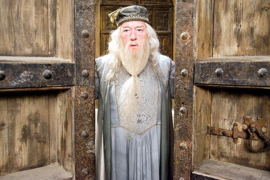 Actor Michael Gambon In Iconic Movie Picture Keychain Keychain