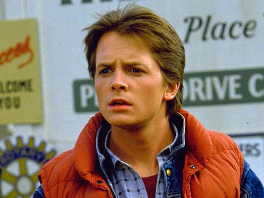 Actor Michael J. Fox Back To The Future Movie Picture Magnet Magnet