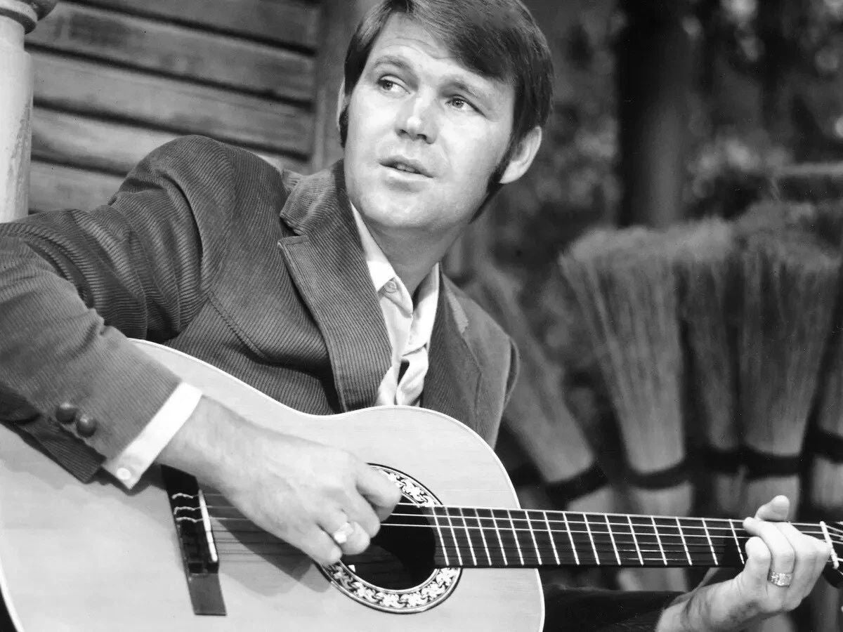 Actor & Musician Glen Campbell Publicity Picture Keychain Print
