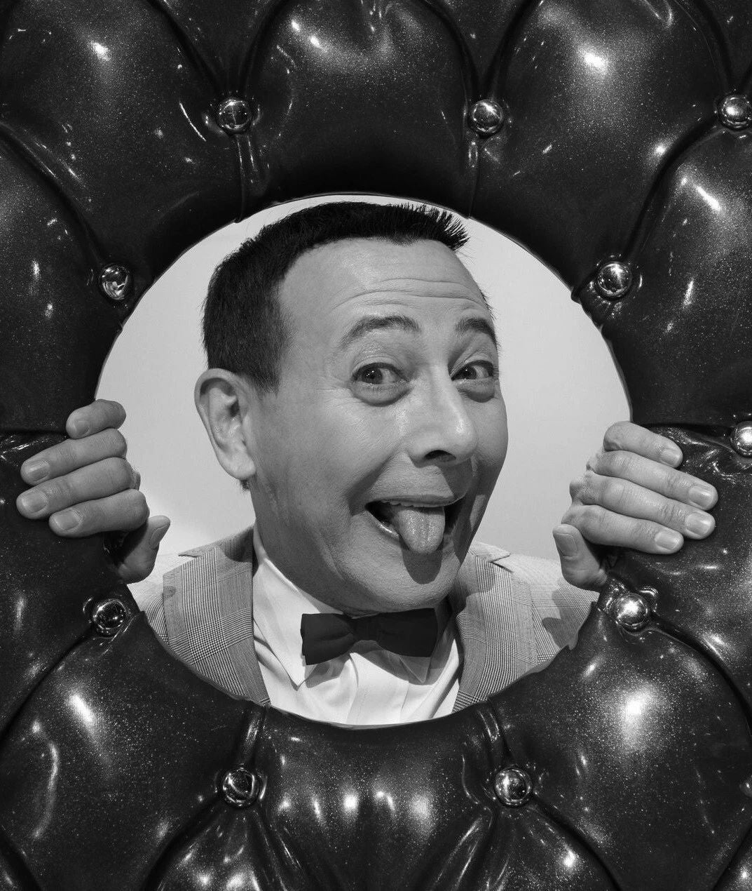 Actor Paul Reubens Is Pee Wee Herman Funny Picture Keychain Keychain Print