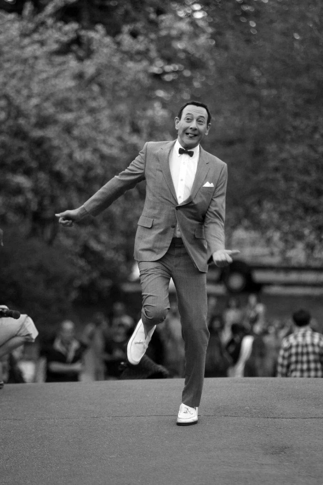 Actor Paul Reubens Is Pee Wee Herman Iconic Picture Keychain Keychain Print