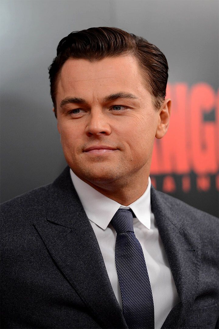 Actor Producer Leonardo Dicaprio In Black Jacket Wall Home Decor Poster
