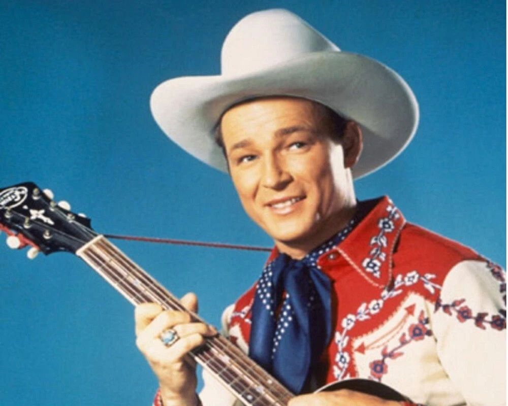 Actor Roy Rogers Cowboy Western Picture Keychain Keychain Print