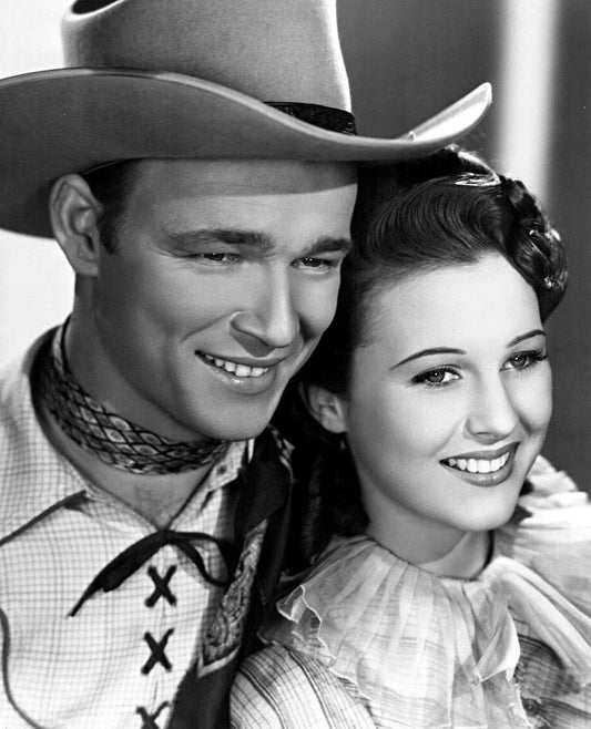 Actor Roy Rogers & Mary Hart Picture Magnet Magnet Print