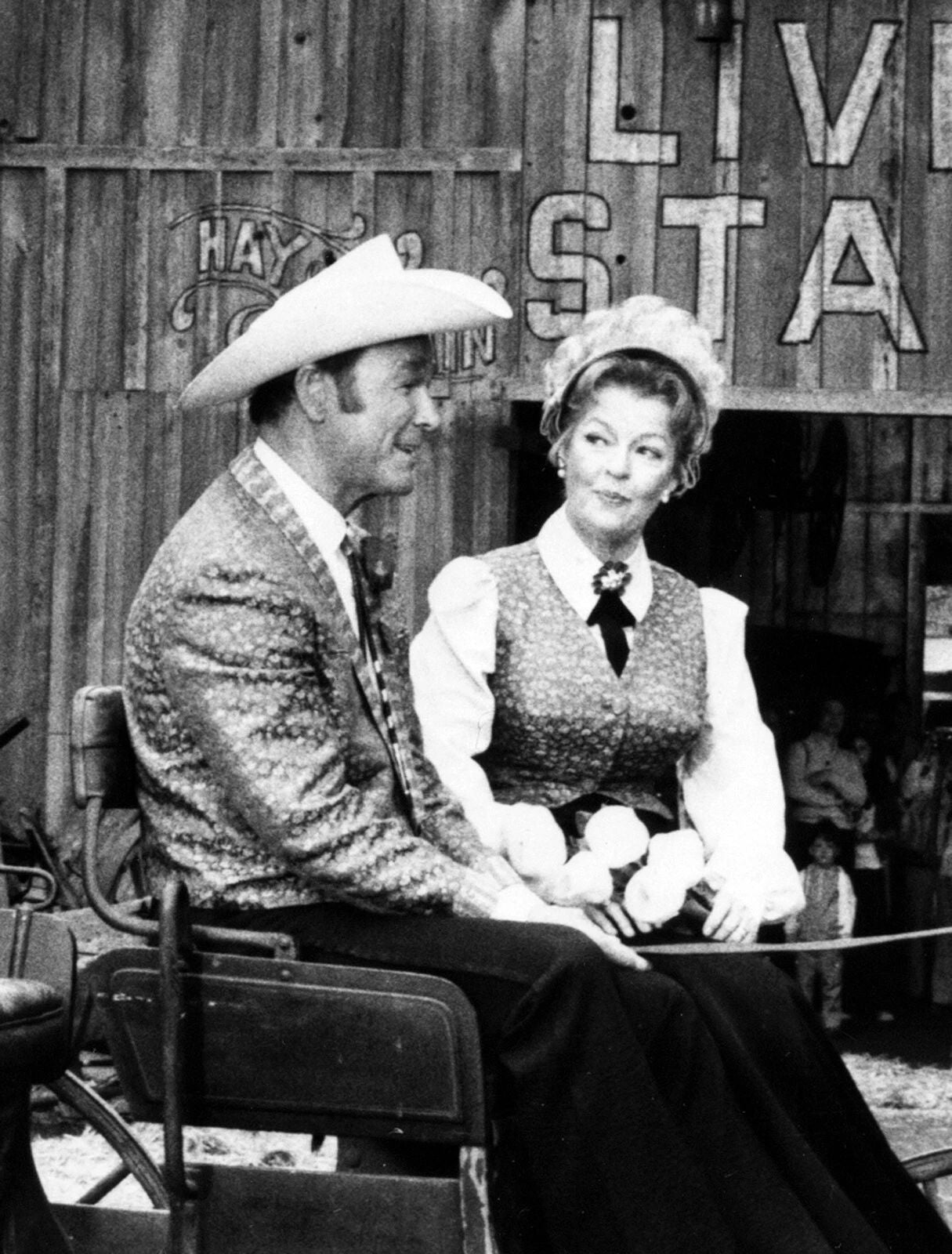 Actor Roy Rogers W. Dale Evans Picture Keychain Keychain Print