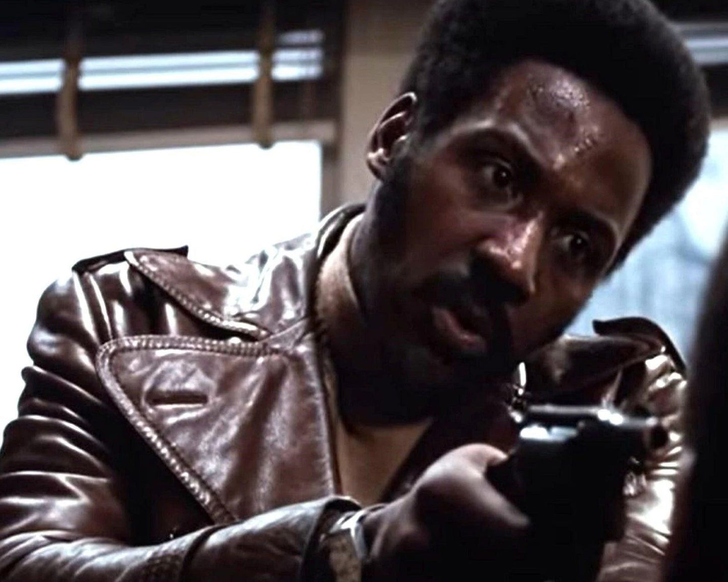 Actor Richard Roundtree In Shaft Classic Picture Keychain Print