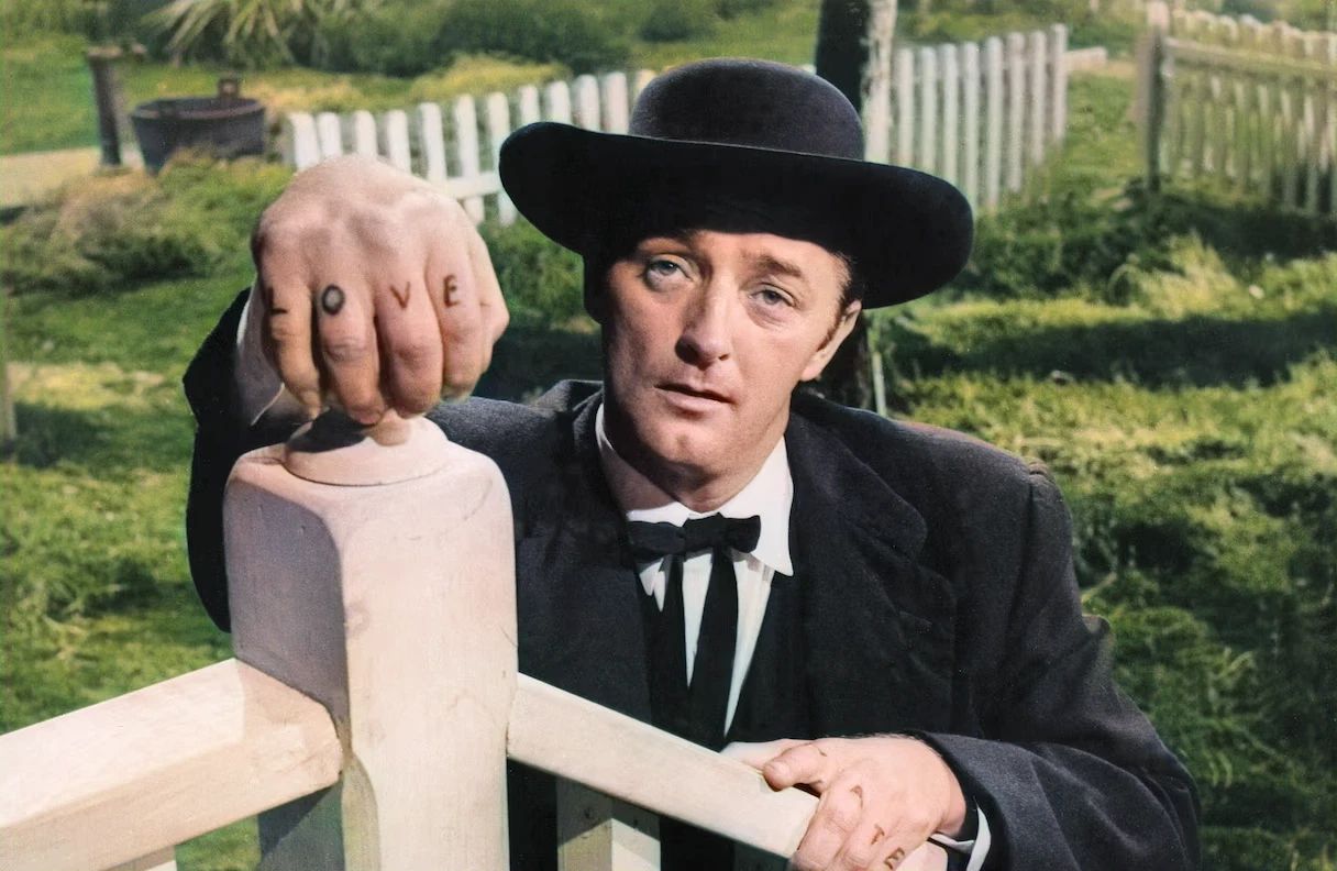 Actor Robert Mitchum From Classic Movie Night Of The Hunter Picture Magnet
