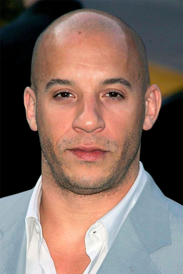 Actor Vin Diesel Posed Artist Screenwriter Painting Jigsaw Puzzle