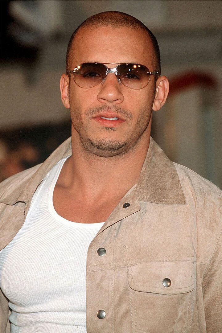 Actor Vin Diesel Posed Director Colorful Personality Jigsaw Puzzle