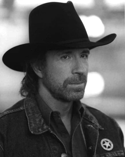Actor Walker Texas Ranger Chuck Norris Glossy Magnet Tv Show Magnet