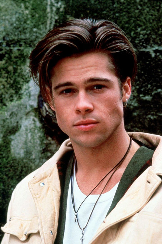 Actor Young Brad Pitt Youth Jigsaw Puzzle Painting Jigsaw Puzzle
