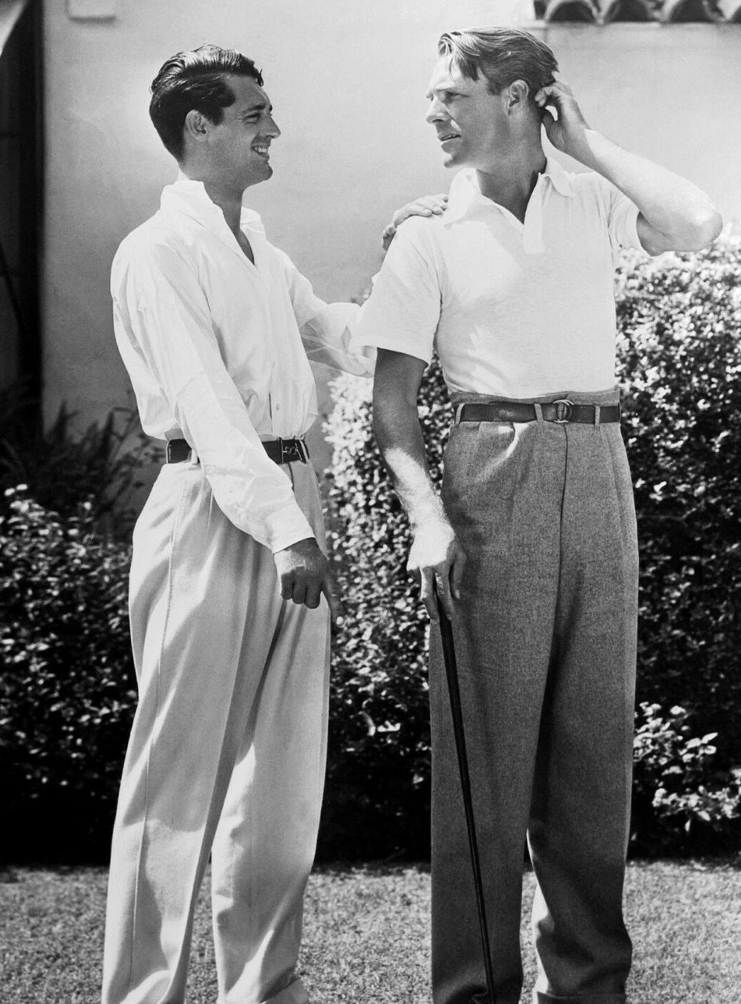 Actors Cary Grant & Randolph Scott Hollywood Gay Couple Poster Photo 5 X 7