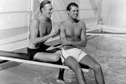 Actors Cary Grant & Randolph Scott Hollywood Publicity Magnet Picture