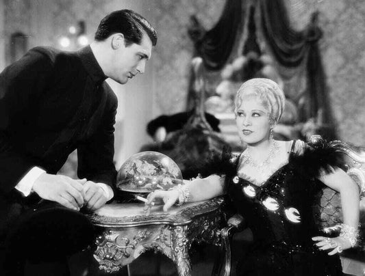 Actors Cary Grant Mae West Diamond Lil Picture Keychain Keychain Reprint