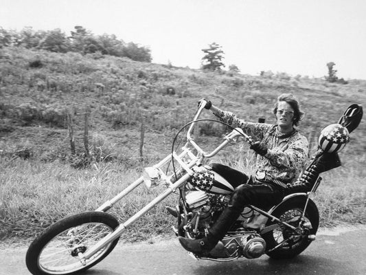 Actors Peter Fonda Classic Movie Easy Rider Picture Keychain Print