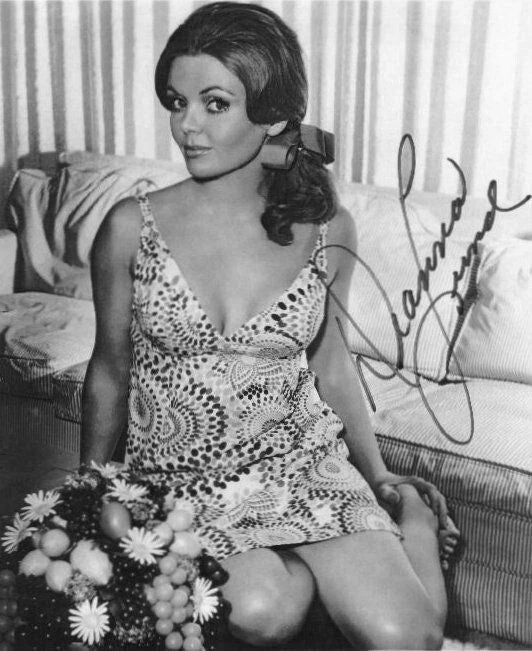 Actress Deanna Lund Reprint Autograph Keychain Picture Keychain Print