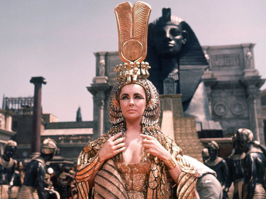 Actress Elizabeth Taylor In Cleopatra Movie Picture Magnet Print