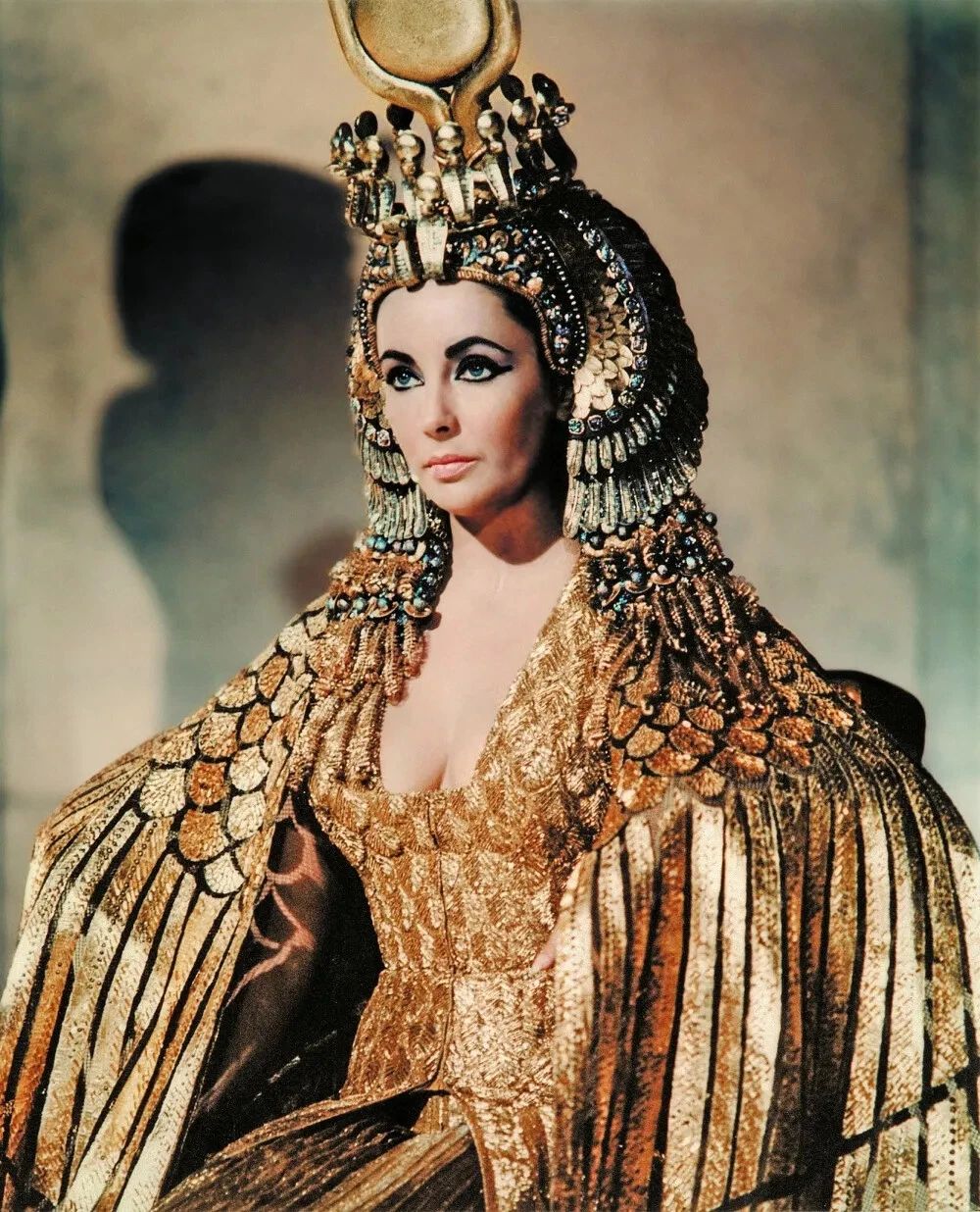 Actress Elizabeth Tayl Or In Cleopatra Publicity Picture Keychain Print 5 X 7