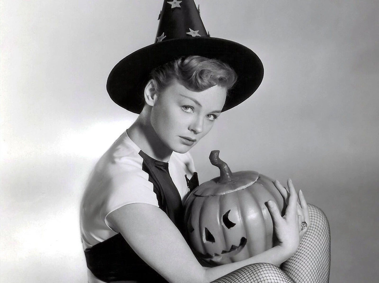 Actress Etchika Choureau Halloween Poster Photo Print 300 Piece Jigsaw Puzzle