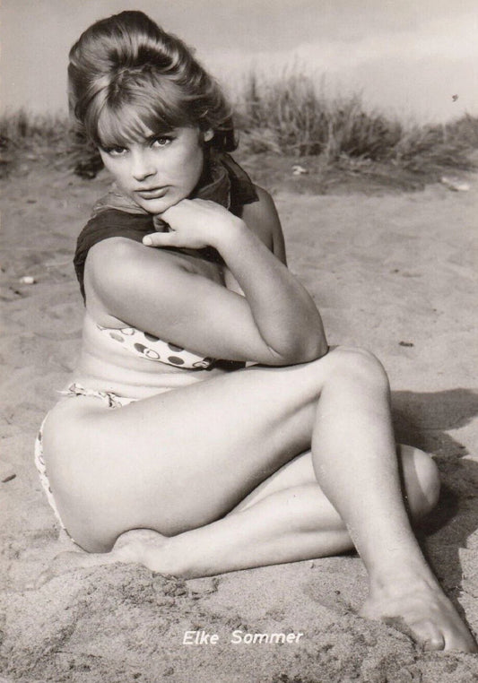 Actress Elke Sommer Classic Pin Up Publicity Picture Keychain Keychain Print