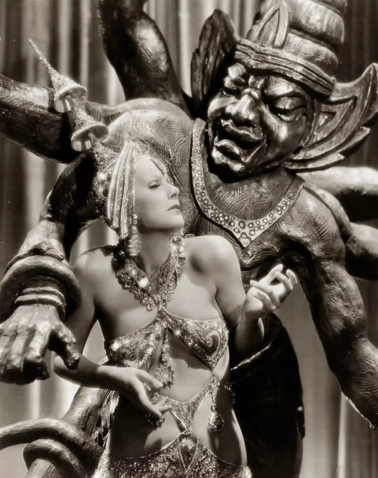 Actress Greta Garbo In Classic 1931 Movie Mata Hari Picture Photo