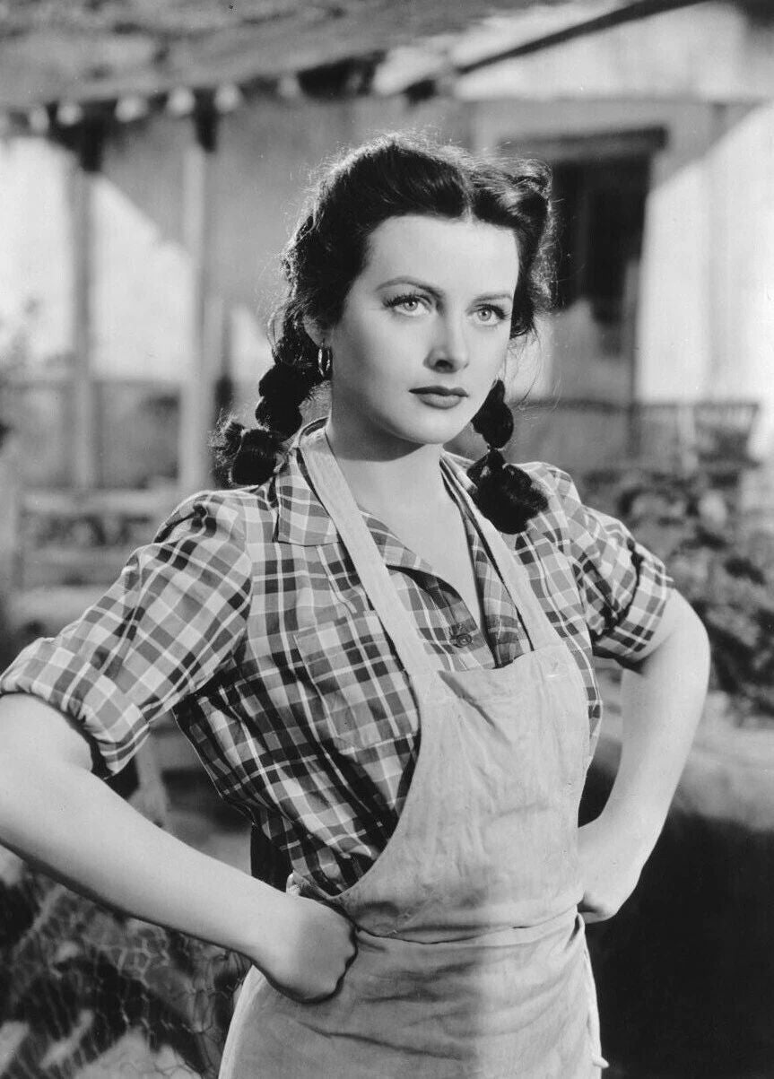 Actress Hedy Lamarr In Tortilla Flat Movie Picture Keychain Keychain Print 8 X 10