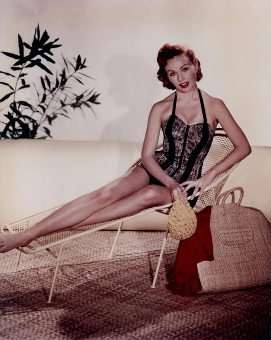 Actress Jeanne Crain Vintage Picture Magnet