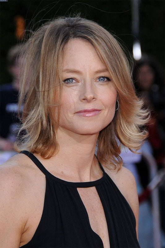 Actress Jodie Foster Producer Vintage Print Jigsaw Puzzle