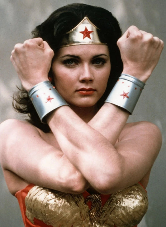Actress Lynda Carter From Tv Series Wonder Woman Picture Magnet Print