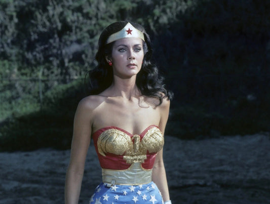 Actress Lynda Carter In Tv Show Wonder Woman Picture Magnet Print