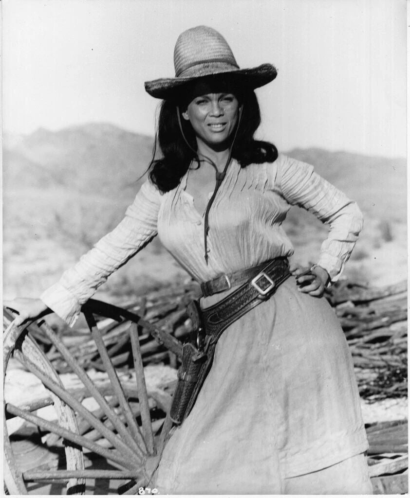 Actress Marie Gomez Sexy Western Pin Up Publicity Picture Keychain Print 8.5 X11