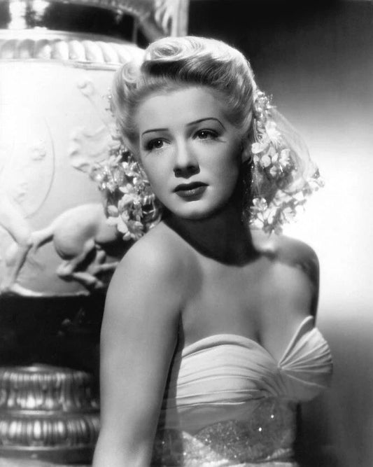 Actress Model Betty Hutton Glossy Keychain Broadway Celebrity Keychain