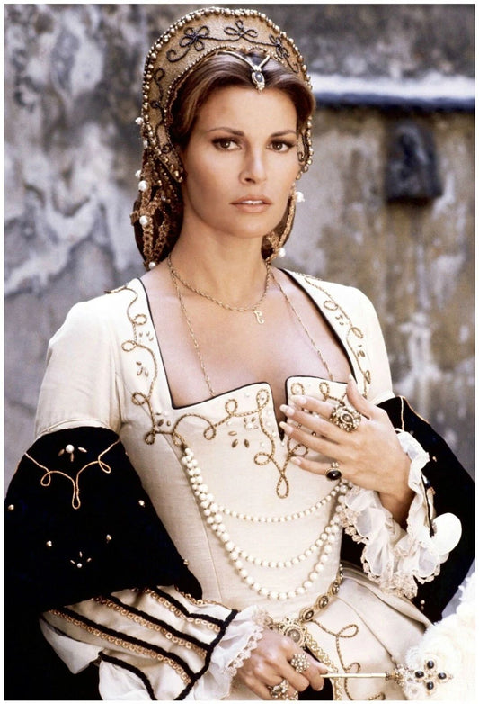 Actress Raquel Welch In 1973 Movie Three Musketeers Picture Keychain Print