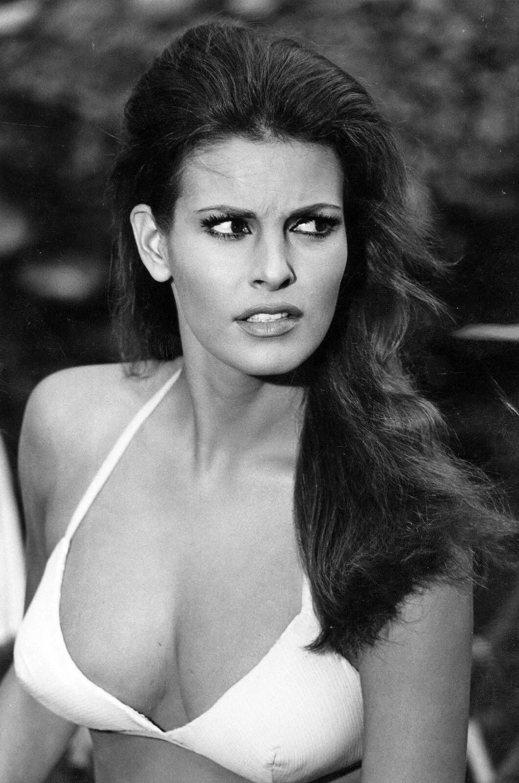 Actress Raquel Welch In Movie Fathom Picture Magnet Print