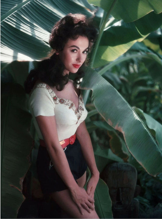 Actress Rita Moreno In The Jungle Pin Up Publicity Picture Magnet