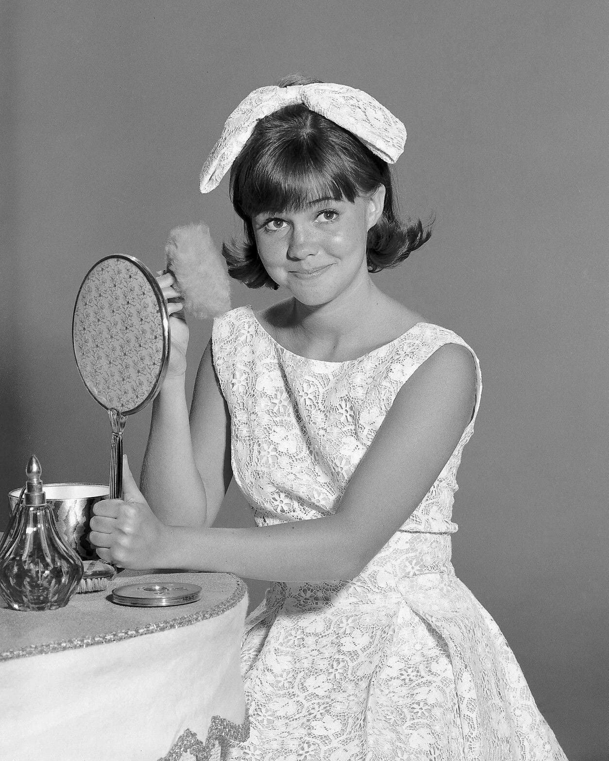 Actress Sally Field As Gidget Classic Show Retro Picture Keychain Print