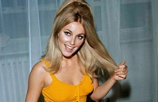 Actress Sharon Tate Manson Victim Retro Old Publicity Keychain Picture