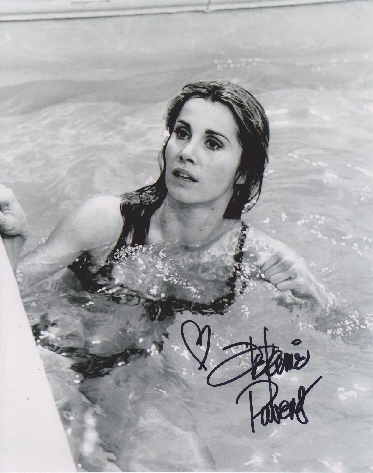 Actress Stefanie Powers Facsimile Autograph Picture Keychain Keychain Print